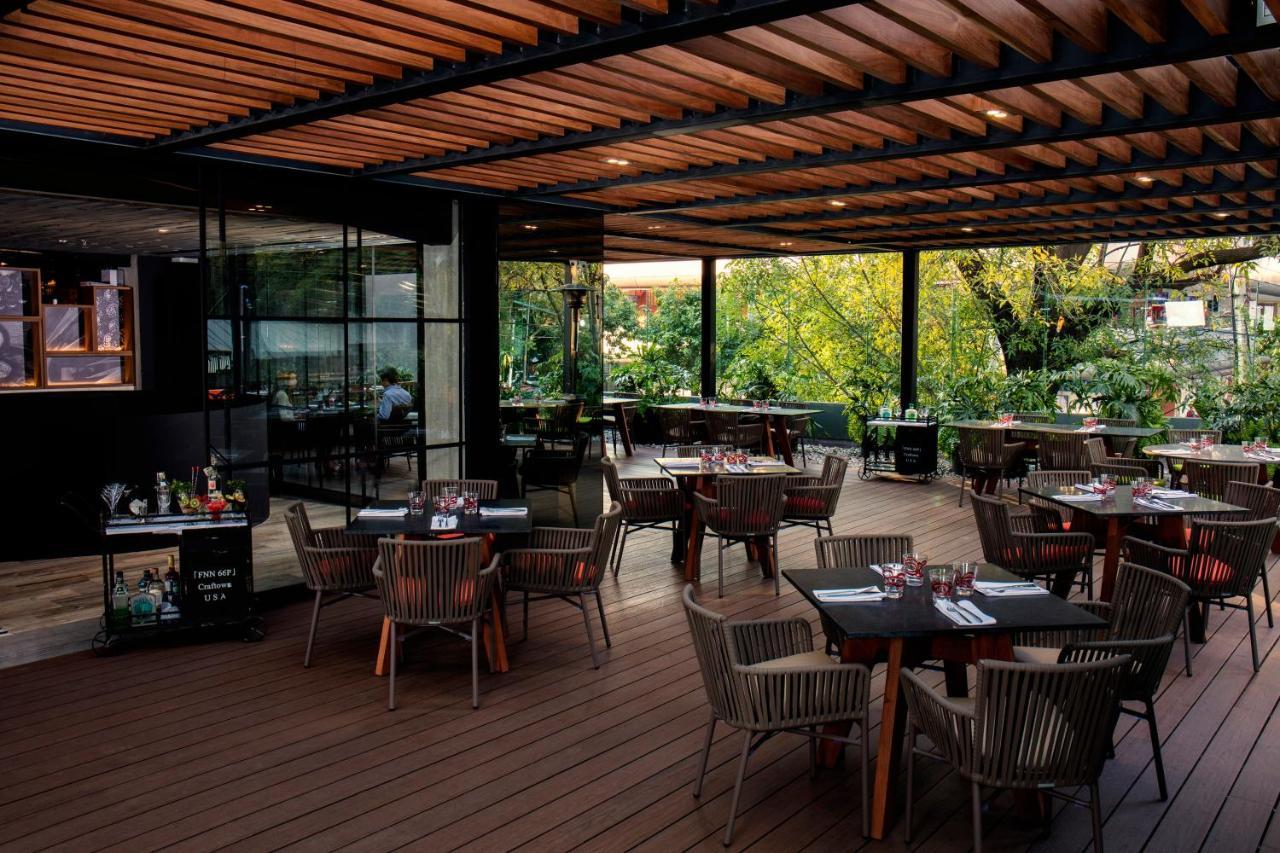 Krystal Grand Suites Insurgentes Mexico City Luaran gambar The Terrace