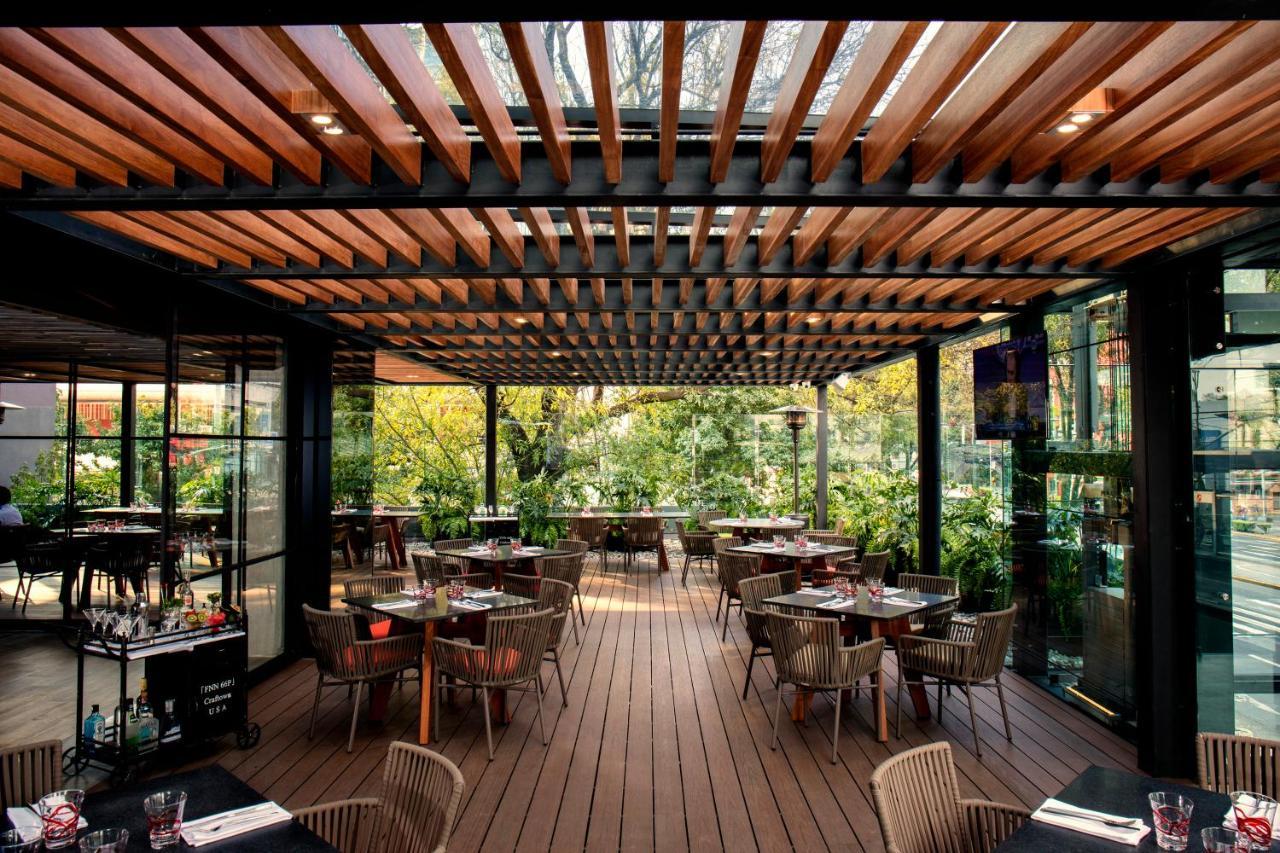 Krystal Grand Suites Insurgentes Mexico City Luaran gambar Restaurant in the hotel