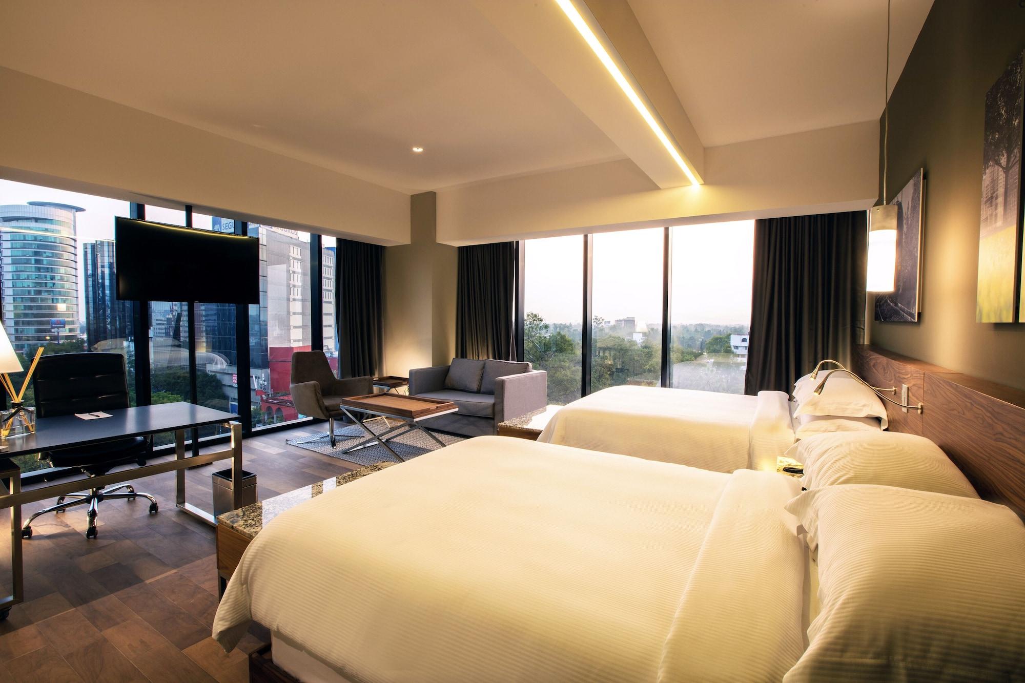 Krystal Grand Suites Insurgentes Mexico City Luaran gambar Deluxe Room