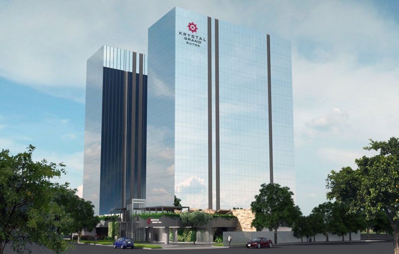 Krystal Grand Suites Insurgentes Mexico City Luaran gambar The hotel as of 2018